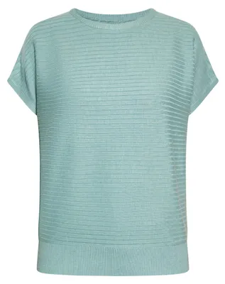 Zdjęcie produktu dla Bluzka damska RISA – kolor aqua, rozmiar XXL