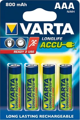 Image de VARTA R3 800 mAh (promo 3+1) prêt à l'emploi