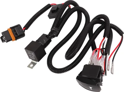Obrázek produktu pro 12V 24V 40A Klaksonový kabelový svazek Reléová sada z čisté mědi Cívka odolná proti plameni pro klaksony nákladních automobilů Slimák