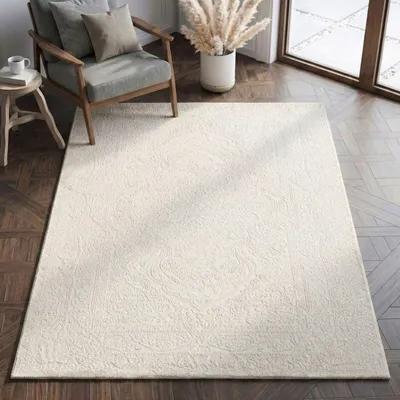 Produktbild von Teppich Wohnzimmer Teppich Schlafzimmer, Flur, Küche Kurzflor Orient Design Vintage Hoch-Tief-Effekt Modern 3D Weich