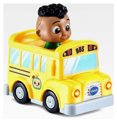 Produktbild von TUT TUT Baby Flitzer - CoComelon Codys Schulbus mit Schiene