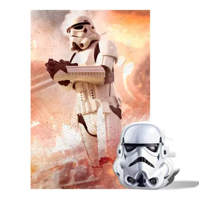 Obrázok produktu pre 3D lentikulárne puzzle Star Wars Stormtrooper s krabičkou