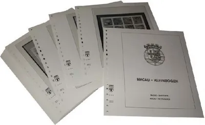 Produktbild von Lindner-T Vordruckblätter T161K Macau Kleinbogen- Jahrgang 1985 bis 1999