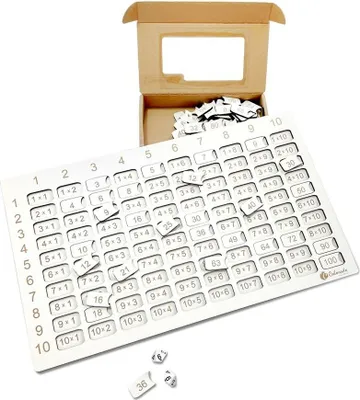Image de Holz Multiplikationstabelle für Kinder 3+