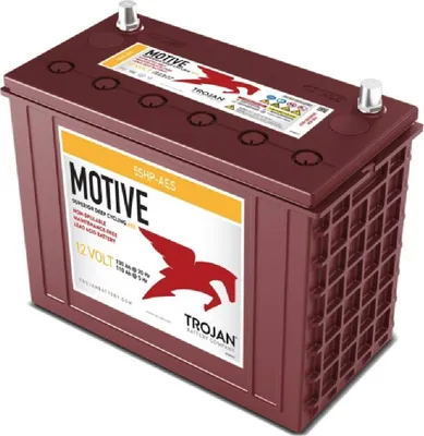 Produktbild von Trojan 5SHP-AES 12V 130Ah (C20) Deep Cycle Blei-AGM Traktionsbatterie M8-Anschluss