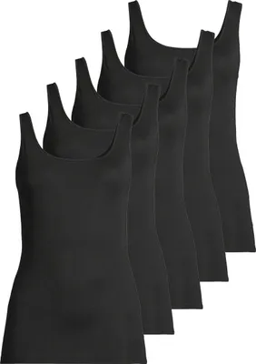 Produktbild von Speidel 5er Pack Nadine Unterhemd / Top Geschmeidige Modalmischung in Feinripp, Klassischer Rundhalsausschnitt, Komfort ohne störende Seitennähte