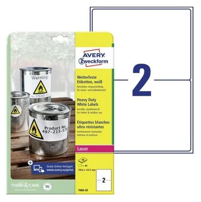 Image de Avery Zweckform 1156778 (A4, , 75 g/m2)