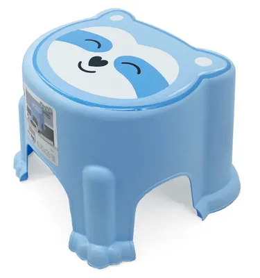 Obrázek produktu pro Dětská stolička / stupínek medvídek koala 30x26x20cm, modrý