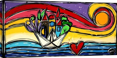 Obrázok produktu pre Nástenné obrazy - Wallas - Vesmír v pohybe - 120 x 60 cm