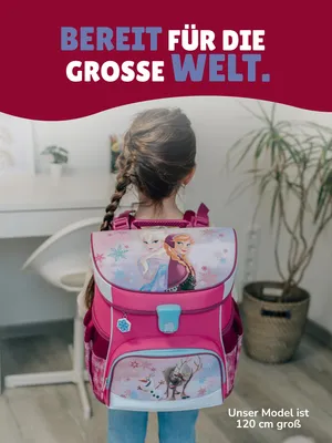 Produktbild von Scooli Ranzen-Set 5-teilig DISNEY DIE EISKÖNIGIN Schulranzen-Set mit Federmäppchen