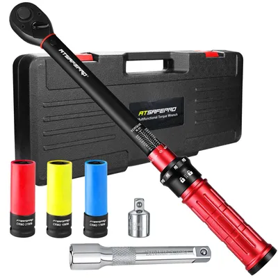 Productafbeelding van Momentsleutel 1/2 inch, 20-230 Nm 7-delige set