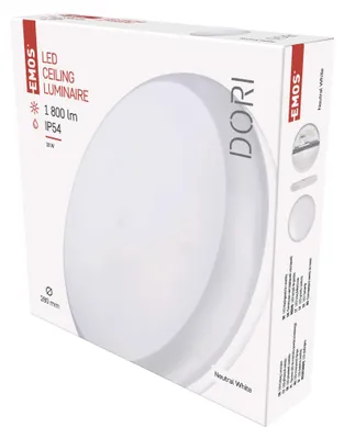 LED svítidlo DORI 28 cm, 18 W, neutrální bílá, IP54