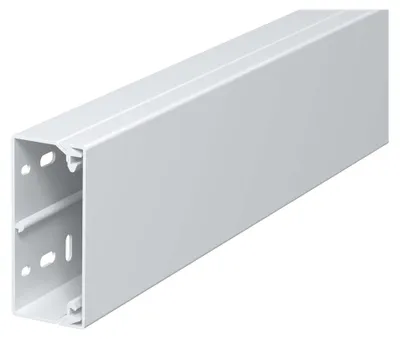 Obrázek produktu pro Obo Bettermann 6191142, Rovný kabelový žlab, 2 m, Polyvinyl chlorid, Bílá