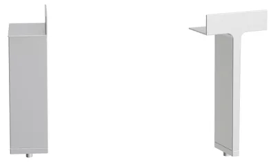 Image de LAUFEN Kartell Pieds, pour ensembles H860331,3,5,7 et armoire haute, H4076600330001