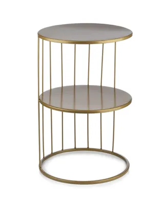 Produktbild von Atmosphera | Couchtisch - Kobus - Gold - Modernes Design - Mit praktischer Ablagefläche