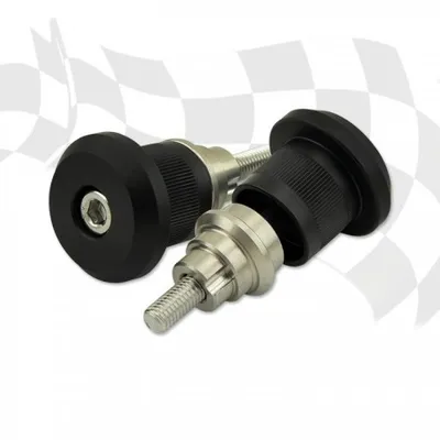 Produktbild von Lenkergewichte D28 Alu schwarz M8-IND