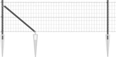 Obrázok produktu pre vidaXL Drôtený plot s hrotmi 10 x 0,4 m (Š x V)