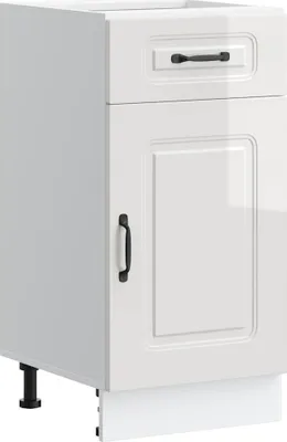 Produktbild von vidaXL Küchenunterschrank Kalmar Hochglanz-Weiß Holzwerkstoff