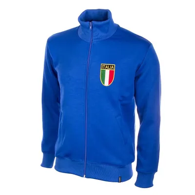 Produktbild von COPA Retrotrainingsjacke Italien 1970er blau M