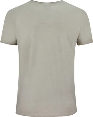 Produktbild von Donald Duck Retro Logo Herren T-Shirt Kurzarmshirt Grau, Größe Herren:XL