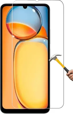 Produktbild von ino Schutzglas kompatibel mit Xiaomi Redmi 13R Xiaomi Redmi 13C Panzer  Displayschutzglas   Schutz Glas Displayglas 9H Schutz