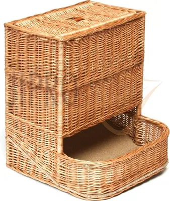 Produktbild von JIPRO® Brotkorb aus Weide Panadero VII. - Weidenkorb - B 50 x T 50 x H 60(cm)