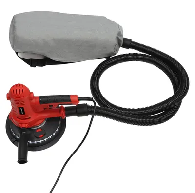 Immagine prodotto di Levigatrice per cartongesso elettrica - 800 W - Velocità regolabile - 220 V - Sacchetto raccoglipolvere - Colore: rosso