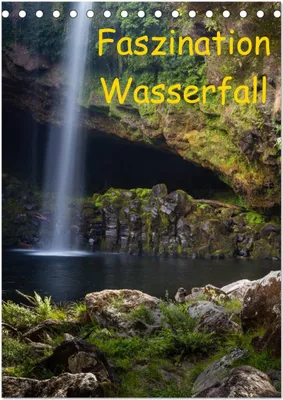Produktbild von Faszination Wasserfall (Tischkalender 2025 DIN A5 hoch), CALVENDO Monatskalender