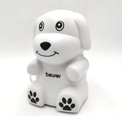 Produktbild von Beurer IH 24 Kids Inhalator Verneblung flüssiger Medikamente 6 Monate Verneblungsleistung kurze Inhalationszeit Silikonmaske empfindliche Haut Atemwegsgesundheit