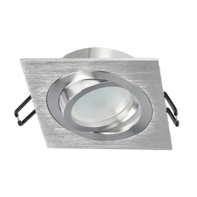 Produktbild von Reflektor sufitowy wpuszczany CERI 1 SQ SILVER kwadratowy srebrny szlif EDO777137 EDO