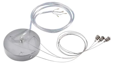 Produktbild von SLV 135254 Abhängset für 1-10V MEDO LED silbergrau 5-adrig