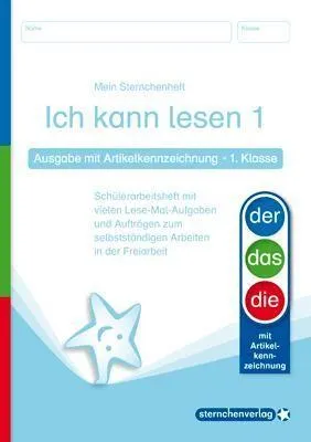 Produktbild von Ich kann lesen 1 - Ausgabe mit Artikelkennzeichnung - 1. Klasse