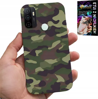 Image de Étui pour Oppo A53S / A53 2020 - Camouflage, couleurs militaires Militariafan Case