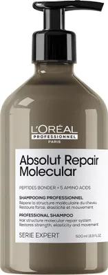 Zdjęcie produktu dla L'Oreal Professionnel Serie Expert Absolut Repair Molecular Szampon wzmacniający strukturę włosów, 500 ml