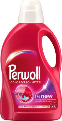 Produktbild von Perwoll Renew Color Waschmittel, 27 Waschladungen, für alle farbigen Textilien