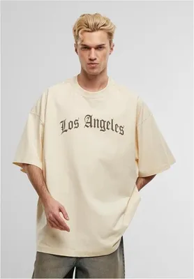 Immagine prodotto di Pánské tričko Mr. Tee Los Angeles Wording New Huge Tee whitesand - S
