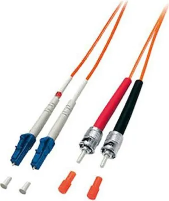 Produktbild von Equip LWL Patchkabel LC->ST 10.00m Multimode Duplex OM2 or Polybeutel
