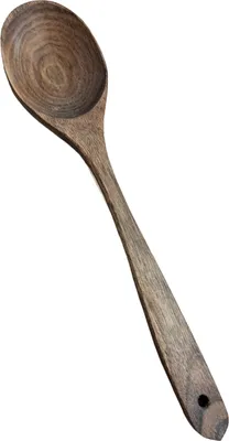 Produktbild von Großer Walnussholzlöffel 29 cm | Küchenlöffel aus Holz | Rührlöffel | Öko Kochlöffel | Naturholz