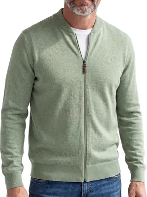 Produktbild von Redmond Basic Strickjacke Weicher Feinstrick, Klassische Passform mit Reißverschluss, Vielseitiges Basic für Alltag und Büro