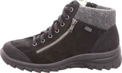 Produktbild von Rieker L7132-01 schwarz/schwarz/anthrazit Schnürstiefel  HW 23/24, Spocc:36