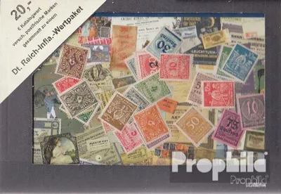Produktbild von Briefmarken Deutsches Reich Wertpaket postfrisch