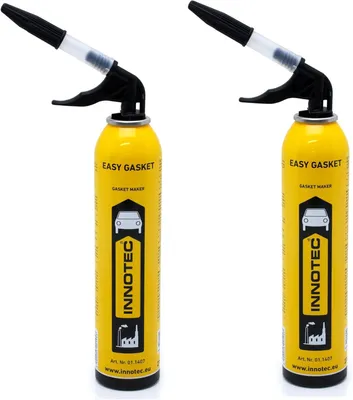 Produktbild von 2 Stück Innotec Motordichtmasse Easy Gasket - Dichtmasse, Zylinderkopfdichtung Dichtmittel, Ölwannendichtung, Schwarz Hochtemperatur Flüssigdichtung