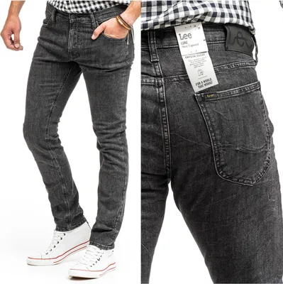 Produktbild von LEE, Herren Jeanshosen, Slim fit, LUKE, W32 L34, Grau, Jeans, baggyjeans, buggy