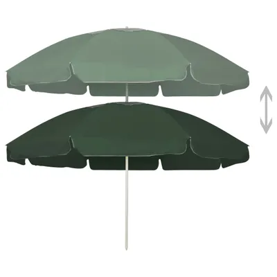 Immagine prodotto di vidaXL Ombrellone verde 240 cm