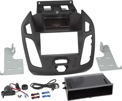 Immagine prodotto di Adattatore frontale 2-DIN per Inbay per Ford Transit Connect 2013 > nero