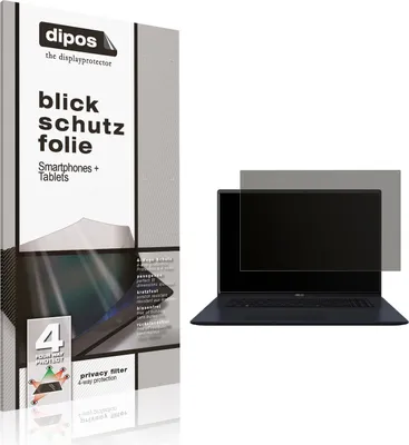 Produktbild von Blickschutzfolie für Asus Vivobook 18 M1807 matt Schutzfolie Folie Display Schutz dipos