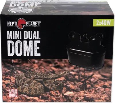 Image de Eclairage Repti Planet Mini Dual Dome 2x40W