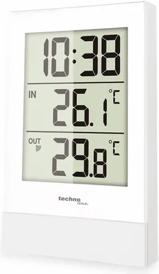 Obrázek produktu pro Technoline WS 9178, Bílá, Vnitřní teploměr, Venkovní teploměr, Teploměr, Baterie, AA Mignon LR06, 85 mm