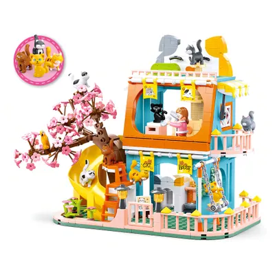 Obrázek produktu pro Sluban Girls Dream M38-B1089 Dům s devíti kočičkami