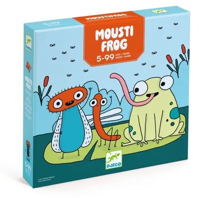 Produktbild von Geschicklichkeits- und Strategiespiel „Moustifrog“, Djeco